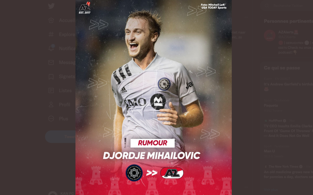 AZ-Alkmaar-Mihailovic